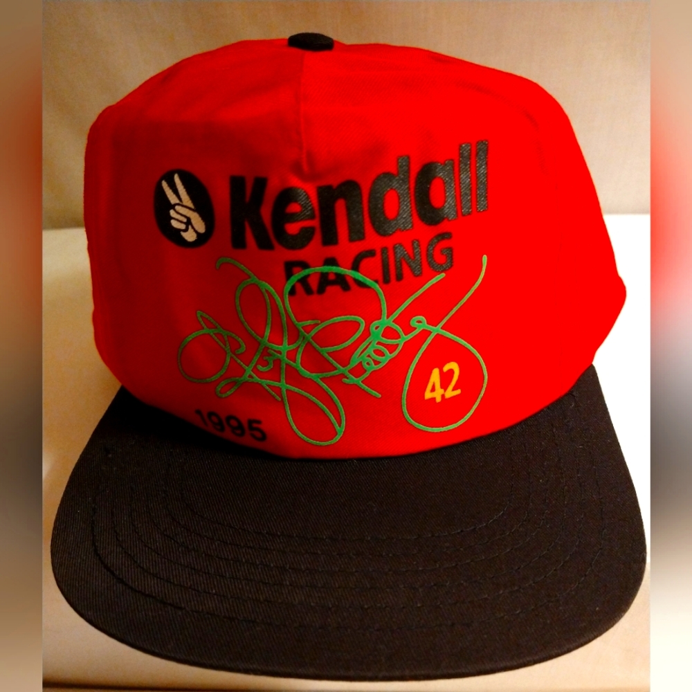 RETRO KENDALL RACING SIGNED ADJUSTIBLE BASEBALL CAP M USA
